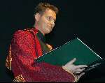 Breda 16 december 2002
Princess kerstborrel  2002
Kunt u mij de weg naar hamelen vertellen.
Albert Verlinden en Aad Ouborg