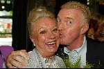 Rotterdam 30 juni 2002
Corry v Gorp 60 jaar surpriseparty
Corry met Andre v Duin

v