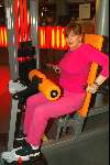 Amstelveen 21 juni 2002
Anita Blokziel in sportschool