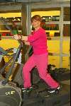 Amstelveen 21 juni 2002
Anita Blokziel in sportschool