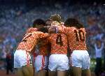 Europees Kampioenschap voetbal in Duitsland 1988
Marco v Basten Ronald Koeman Ruud Gullit Frank Rijkaard
Adri v Tiggelen