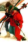 Emily Bremers (met groene pet), vriendin van Prins Willem Alexander
5 April 1996
