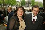 Amsterdam 7 juni 2002
Frank de Grave met vrouw