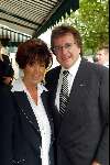 Rotterdam 30 juni 2002
Lee Towers met vrouw Laura