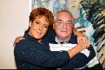 Scheveningen 24 juni 2002
Marianne Weber 10 jaar artiest.
Marianne samen met haar vader