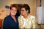 Scheveningen 24 juni 2002
Marianne Weber 10 jaar artiest..
Marianne en Rita