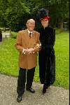 Breukelen11 juni 2002
Haringparty Neijenrode
Pauline Huizinga met Edgar Vos