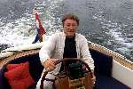 Vinkeveen 21 Juni 2002
Peter Smulders zanger uit tilburg in een sloep