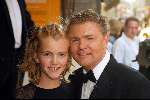 Amsterdam 27 juni 2002
Premiee Bad Company in Tushinsky
Rene Mioch met dochter