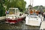 Loenen aan de Vecht 7 juni 2002
sluis bij Loenen
Sloepenroute