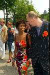 Amsterdam 8 juni 2002
Sylvana Simons met nieuwe vriend