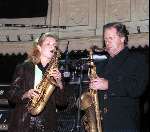 Amsterdam 1996
Optreden Candy Dulfer met haar vader Hans Dulfer