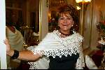 Den Haag 3 juni 2002
Haringparty bij hotel des Indes.
Christine Kroonenberg