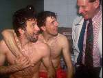 Dr Arthur Wolf 1991 met Popescu en Erik Gerets