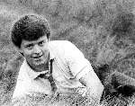 Netersel 22 Augustus 1985
Fons Spooren ( ex Commercieel direkteur bij PSV Betaald votbal ) gefotografeerd als zanger