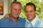 Hilversum 11 juni 2003
Frans Bauer met zijn vader