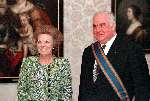 Den Haag 1998
Koningin Beatrix met Helmuth Kohl