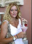 Marbella  15 juni 2003
Princess in marbella
Inge de Bruijn met een Cocktail