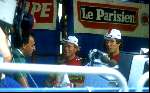 Mart Smeets in gesprek met Johan v d Velde en Peter Winnen
Tour de France 1983