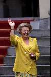 Den Haag 4 oktober 2000

Huldiging van de medaillewinnars  Olympische spelen door Koningin Beatrix