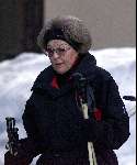 Lech 6 februari 2000
Koningin Beatrix met diverse mensen op skievakantie
