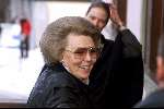 lech 6 februari 2001
Koningin Beatrix op vakantie in Lech