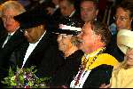 Utrecht 6 maart 2003
Koningin Beatrix bij universiteit in utrecht