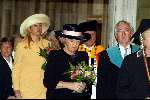 Utrecht 6 maart 2003
Prinses Maxima en Koningin Beatrix bij universiteit in utrecht