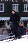 Lech 7 februari 2001
Koningin Beatrix  op ski vakantie in Lech.