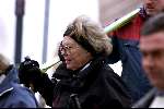 Lech 7 februari 2001
Koningin Beatrix  op ski vakantie in Lech.