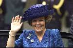 Utrecht 8 juli 2000
Trouwen  Prins Bernhard Jr en Prinses Annette Sekreve in domtoren in Utrecht.
Koningin Beatrix