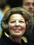 Heerenveen 13 Maart 1999
Koningin Beatrix bij WK Schaatsen