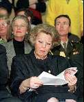 Heerenveen 13-03-99
WK Schaatsen afstanden 500 meter
Koningin Beatrix