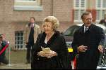 Apeldoorn 15 december 2002
Doop Prinses Eloise , Aanwezig Koningin BeatrixLaurens Jan Brinkhorst