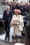 Den Haag 17 mei 2001
Trouwen Prins Constantijn en Prinses Laurentien Brinkhorst.
Koningin Beatrix en Prins Claus