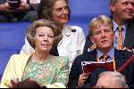 Amsterdam 21 juni 2000 euro 2000
Nederland-Frankrijk 3-2
Koningin Beatrix en Prins willem Alexander