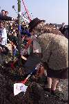 Utrecht 22 maart 2000
Nationale Boomplantdag  met koningin Beatrix.