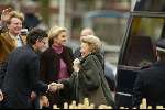 Den Haag 26 januari 2002
Prins Willem Aleander en Maxima vrijgezellendag in Madurodam.  
Koningin Beatrix