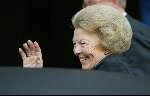 Amsterdam 29 oktober 2003
Koningin Beatrix bij het paleis op de dam