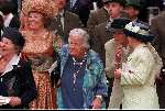 Apeldoorn 30 mei 1998
Koningin Beatrix met Prinses Juliana