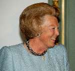 Den Haag 30 juni 2003
Verloving Mabel Wisse Smit en Prins Friso op huis ten bosch.
Koningin Beatrix