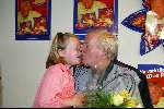 Hilversum 11 juni 2003
Koos alberts presentatie dvd en cd
Met kleindochter