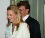 Den Haag 30 juni 2003
Verloving Mabel Wisse Smit en Prins Friso op huis ten bosch.
Met Koningin Beatrix en de moeder van Mabel