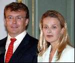 Den Haag 30 juni 2003
Verloving Mabel Wisse Smit en Prins Friso op huis ten bosch.