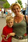 Kaatsheuvel 22 juni 2003
Opening nieuwe show efteling
Mariska v Kolck met zoontje