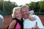 Alphen aan de rijn 9 juni 2003
Huldiging martin verkerk na finale roland garros
vader martin