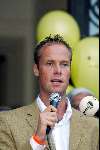 Alphen aan de rijn 9 juni 2003
Huldiging martin verkerk na finale roland garros