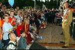 Alphen aan de rijn 9 juni 2003
Huldiging martin verkerk na finale roland garros