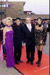 SCHEVENINGEN 21 oktober 2001
Premiere Aida in het circustheater.
Connie Breukhoven met Hans Breukhoven en Marvin Breukhoven