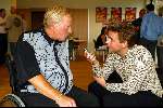 Hilversum 11 juni 2003
Koos alberts presentatie dvd en cd
Mathijs Albers intervieuwt Koos